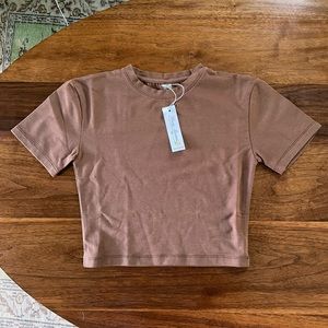 Heavy Manners crop top